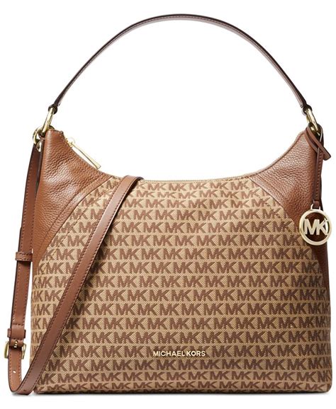 michael kors aria handbag|Michael Kors jacquard bag.